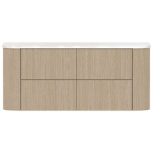 Thirroul 1200mm Wall Hung Single Vanity with Solid Surface Countertop